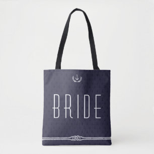 Bolsas de Boda Náutica de novia con anclas