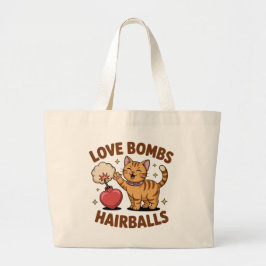 Bolsas de bombas de amor y bolas de pelo divertida