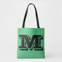 Bolsas de color y monograma personalizado