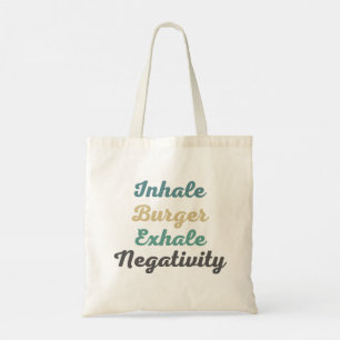 Bolsas de compras de la Exhale de Burger Inhale Ne