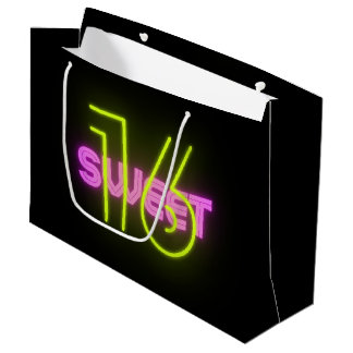 Bolsas de compras de papel Special Sweet Sixteen 1