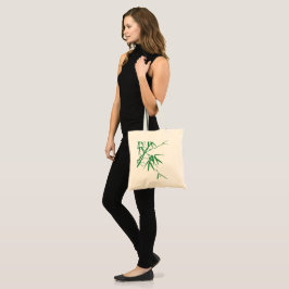 Bolsas de compras ecológicas de bambú con serigraf