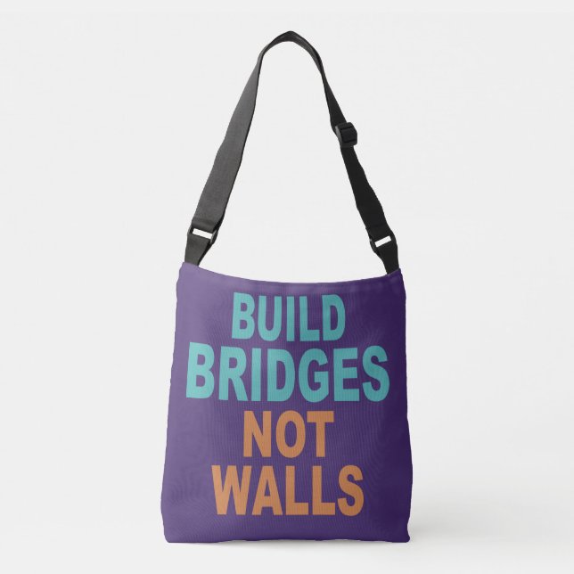 Bolsas de "Construir puentes, no paredes" (Anverso)