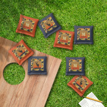 Bolsas de Cornhole Camuflaje y Ciervo de Cola Blan