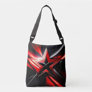 Bolsas de Crossbody de Black Red Star