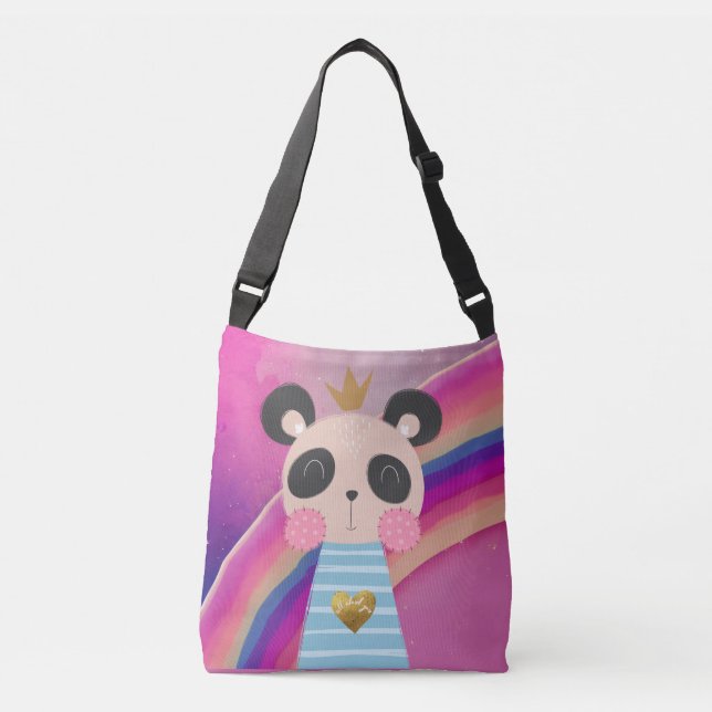 Bolsas de Crossbody del Rey Panda (Anverso)