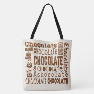 Bolsas de cuerpo cruzado con arte de tipografía de