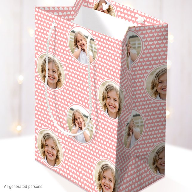 Bolsas de Cumpleaños Personalizadas con Foto Coraz (Subido por el creador)