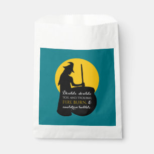 Bolsas de dulces con hechizos de bruja y magia lun