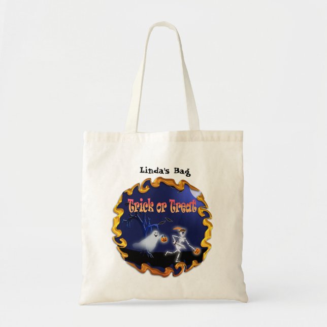 Bolsas de dulces de Halloween para niños (Frente)