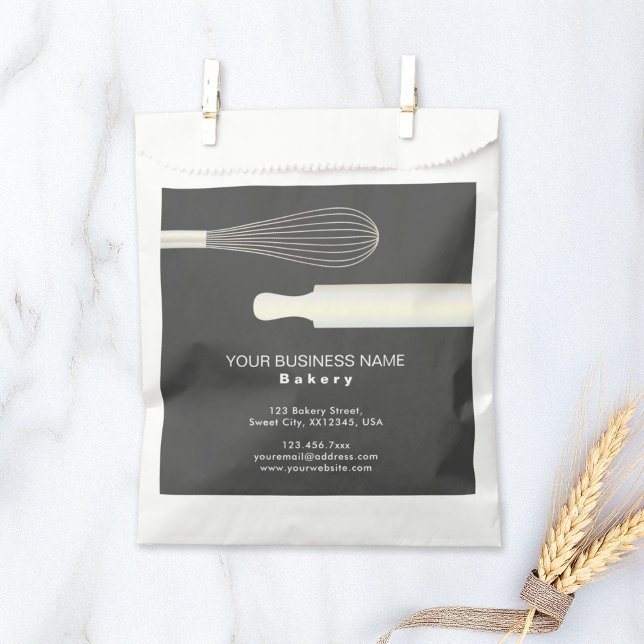 Bolsas de empaquetado de pastelería moderna Chef (Subido por el creador)