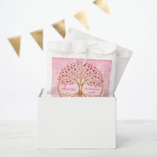 Bolsas de favor árbol de la vida personalizables