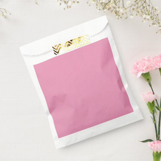 Bolsas de Favor Blancas | Panel Rosa | Pack de Fie (Sellado)