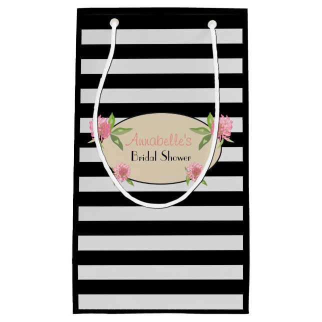 Bolsas de Favor Bridal Shower Floral Gift (Anverso)