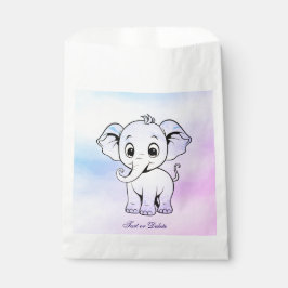 Bolsas de Favor Cute Elephant
