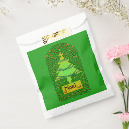 Bolsas de Favor de Árbol de Navidad Celta