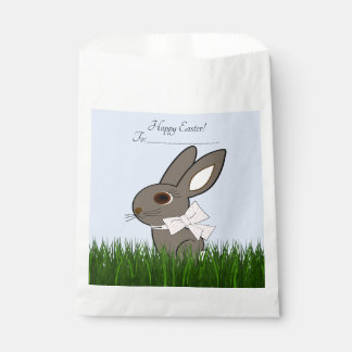 Bolsas de Favor de Caramelo de Conejo de Pascua Fe