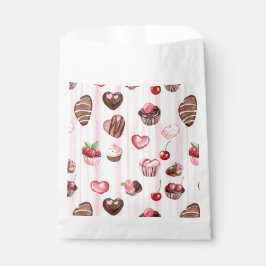 Bolsas de Favor de Choco Heart Valentine