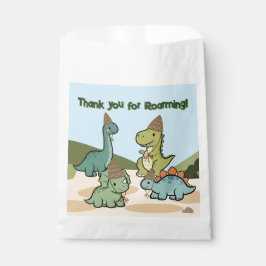Bolsas de Favor de Dinosaurio Adorable