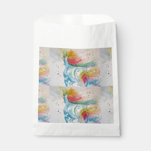 Bolsas de Favor de Fiesta de Animal de Estimación  (Anverso)