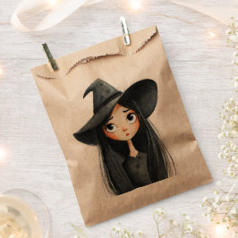 Bolsas de Favor de Halloween de la Bruja