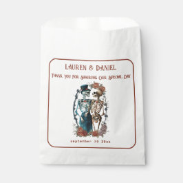 Bolsas de Favor de la Boda Gótica minimalista