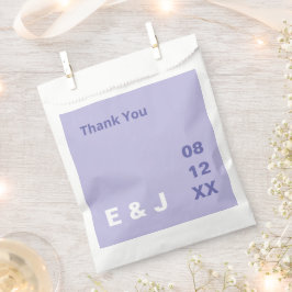 Bolsas de Favor de la Boda Púrpura de Lavanda Mode