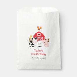 Bolsas de Favor de la Granja (personalizadas con t