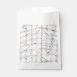Bolsas de Favor de la Impresión Geo Candy Pastel d