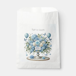 Bolsas de Favor de la Vara Azul Blanco Azul