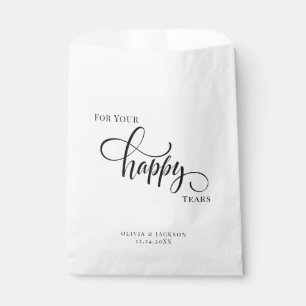 Bolsas de Favor de Lágrimas Felices   Paquetes de 