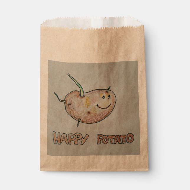 Bolsas de Favor de Papa Feliz (Anverso)