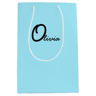 Bolsas de favor de partido personalizadas Light Bl