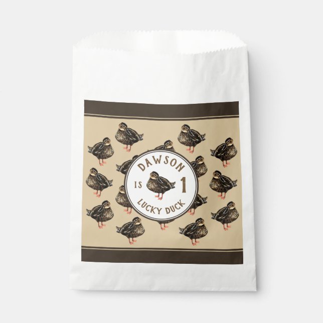 Bolsas de Favor de Pato (Anverso)
