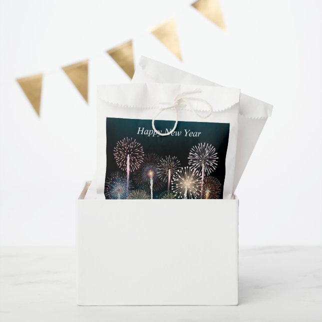 Bolsas de Favor del Año Nuevo Feliz (Fiesta)