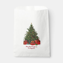 Bolsas de Favor del Árbol de Navidad mágico