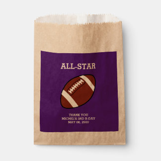 Bolsas de Favor del Cumpleaños del Fútbol