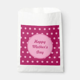 Bolsas de Favor del Día de la Madre Feliz (Magenta
