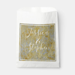 Bolsas de Favor del Elegante Partido Plateado boda