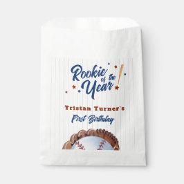 Bolsas de Favor del Primer Cumpleaños del Rookie d