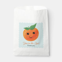Bolsas de Favor Neutrales de Pequeño Naranja Cutie