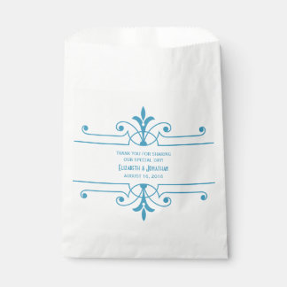 Bolsas de Favor Ornamentales Blue v2 Fancy