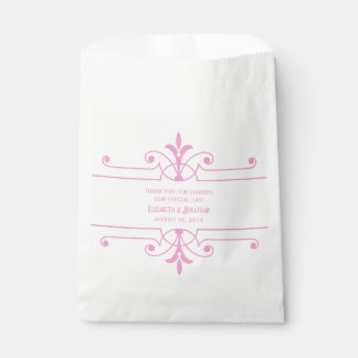Bolsas de Favor Ornamentales Pink v2 Fancy