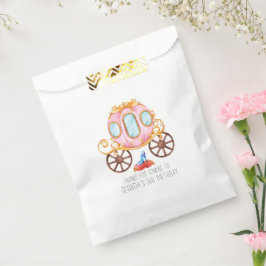 Bolsas de Favor para Cumpleaños de Princesa de Cue