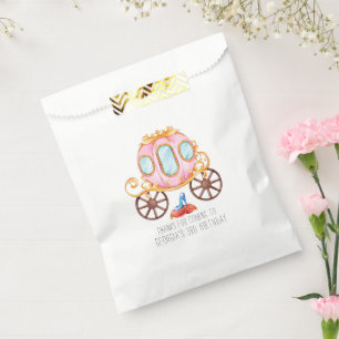 Bolsas de Favor para Cumpleaños de Princesa de Cue