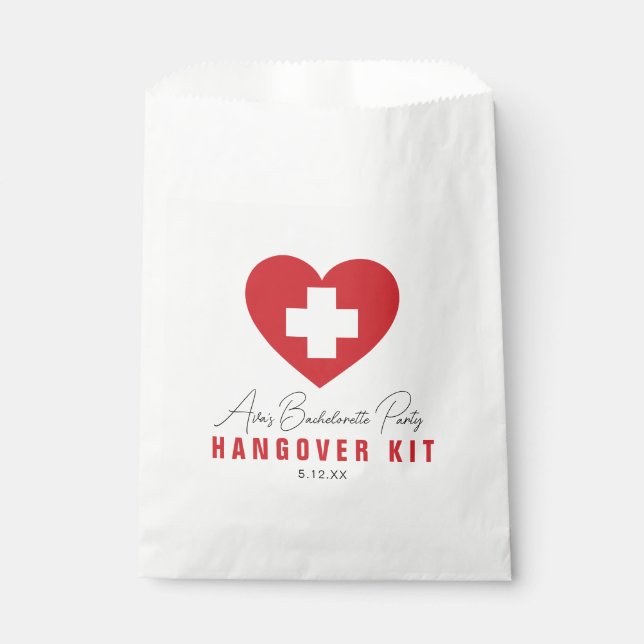 Bolsas de Favor Personalizadas Kit de RESACA (Anverso)