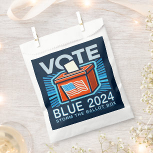 Bolsas de Favor Presidencial Vote Blue 2024