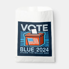 Bolsas de Favor Presidencial Vote Blue 2024