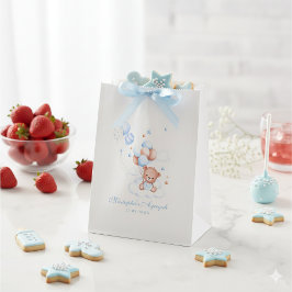 Bolsas de favores azules islámicas para Aqiqah de