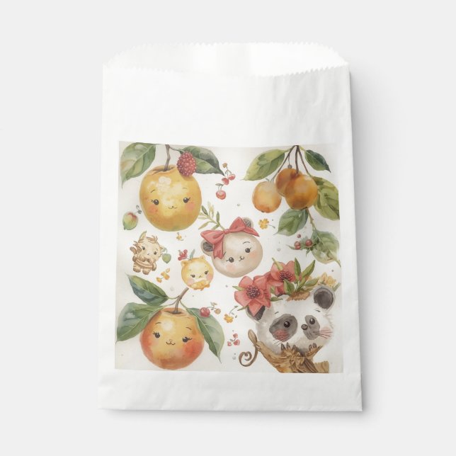 Bolsas de favores Cutie Fruitie (Anverso)